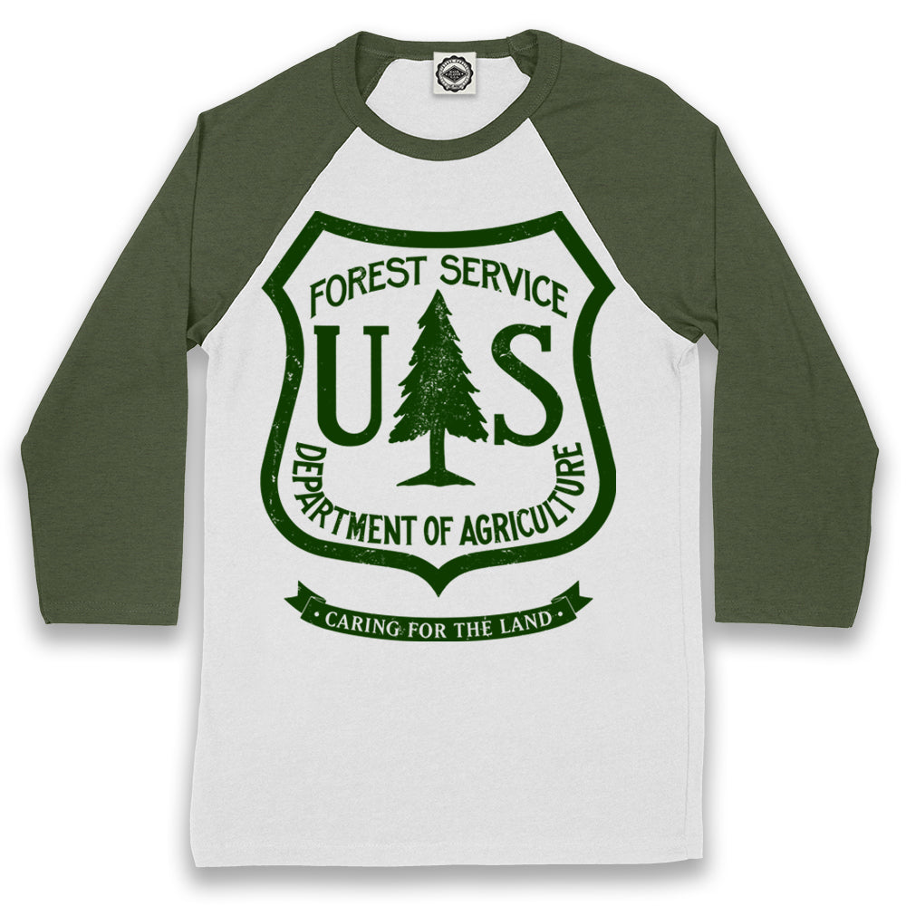 USDA Forest Service Insignia Unisex Baseball Tee