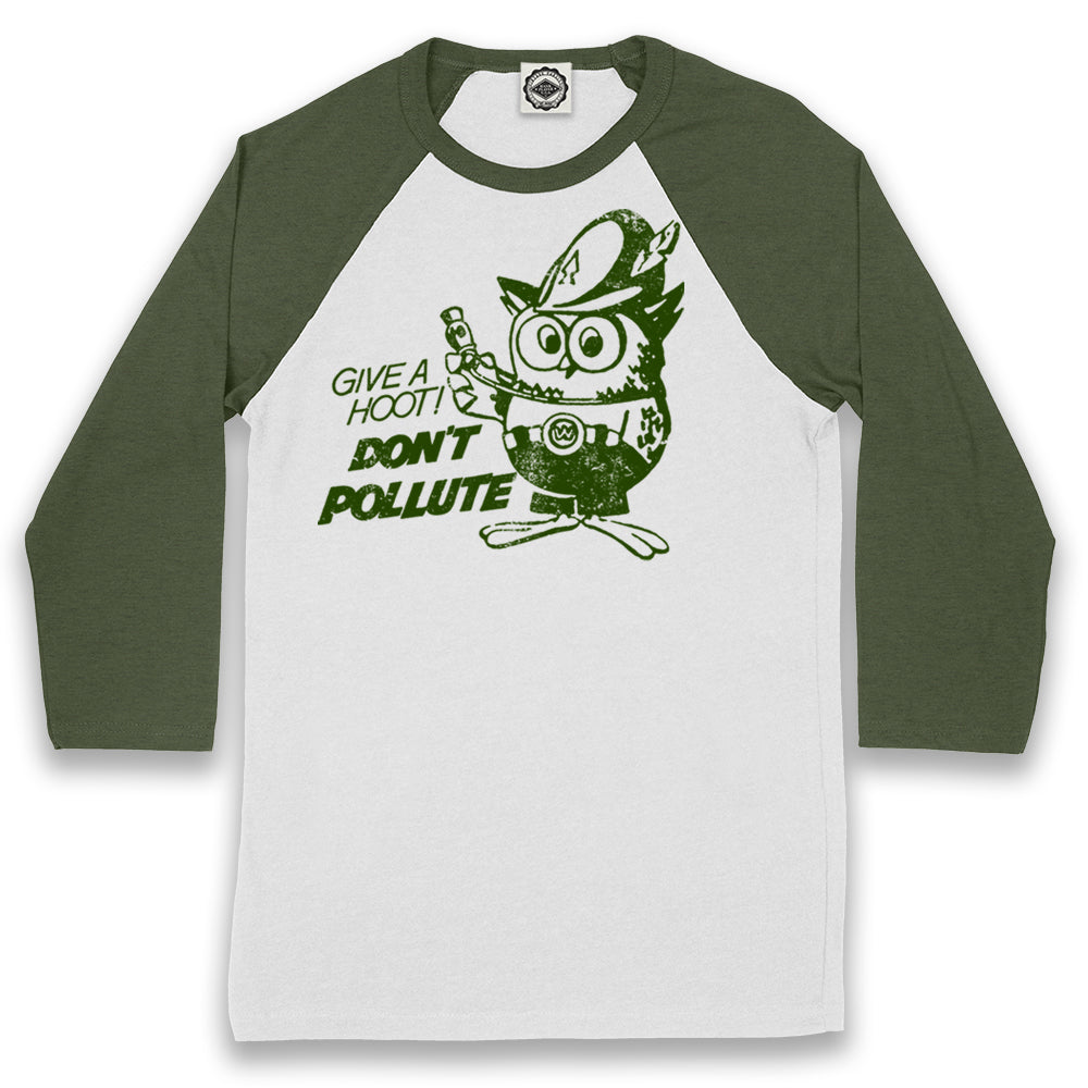 Official Woodsy Owl Unisex Baseball Tee