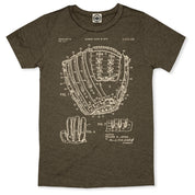 Baseball Glove Patent Men's Tee