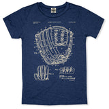 Baseball Glove Patent Toddler Tee