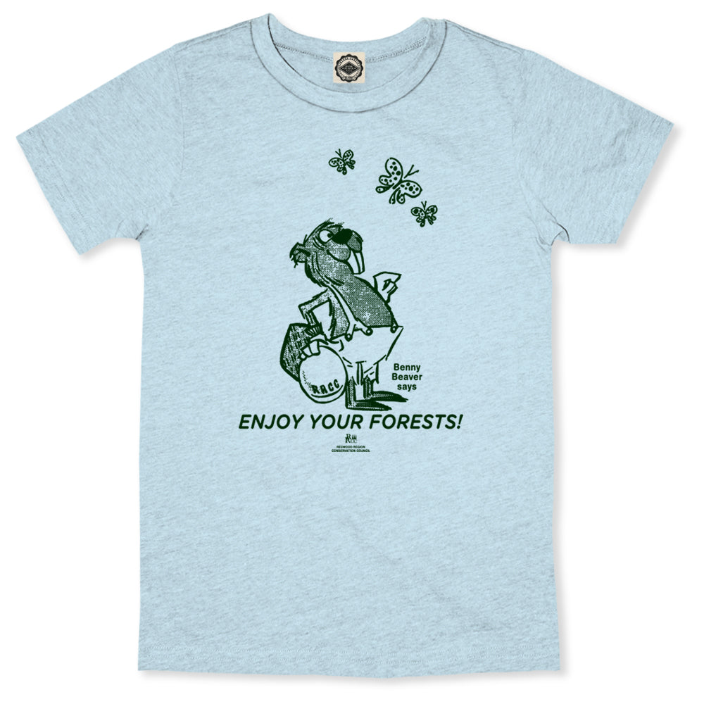 Benny Beaver "Enjoy Your Forests" Unisex Tee