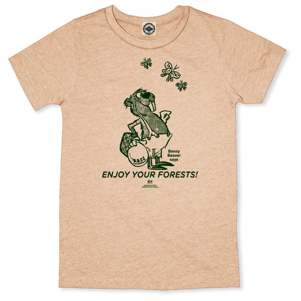 Benny Beaver "Enjoy Your Forests" Unisex Tee