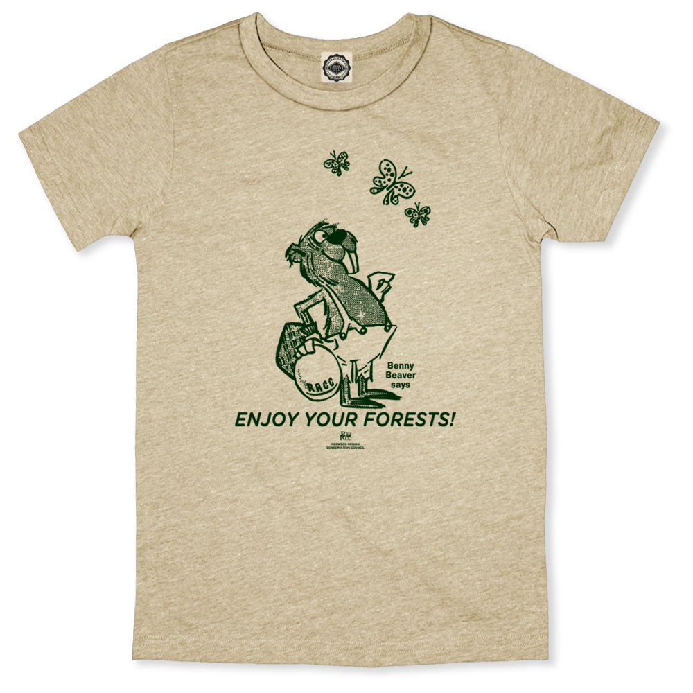 Benny Beaver "Enjoy Your Forests" Unisex Tee