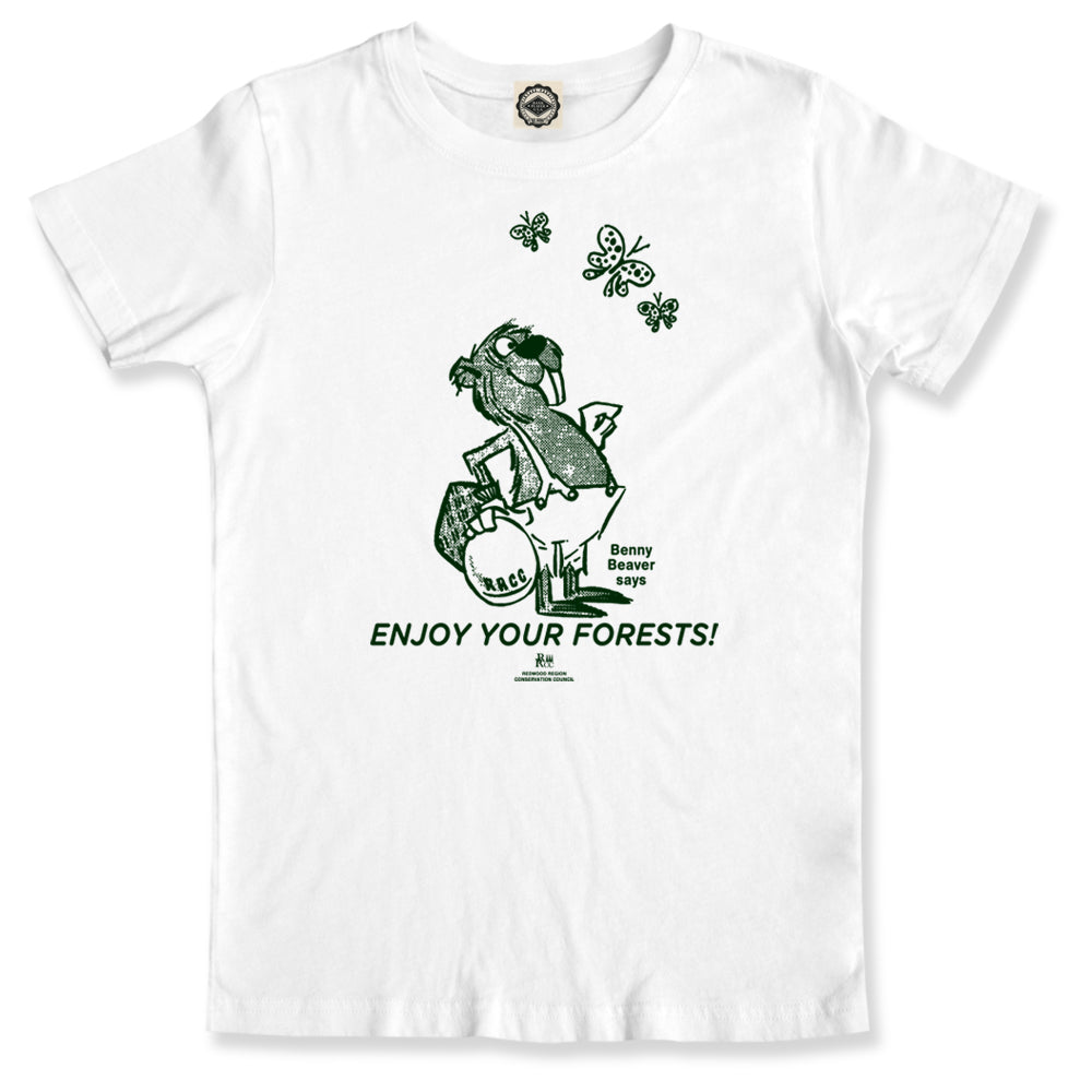 Benny Beaver "Enjoy Your Forests" Unisex Tee