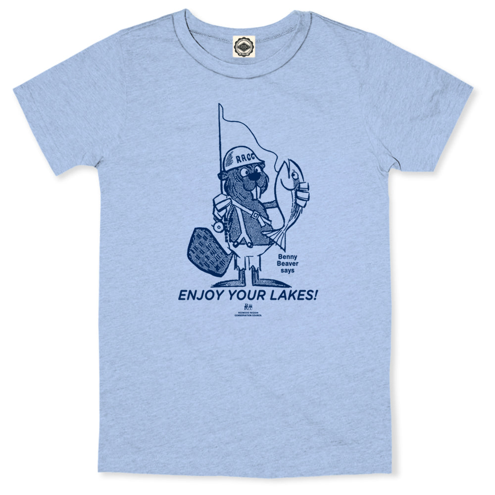 Benny Beaver "Enjoy Your Lakes" Unisex Tee