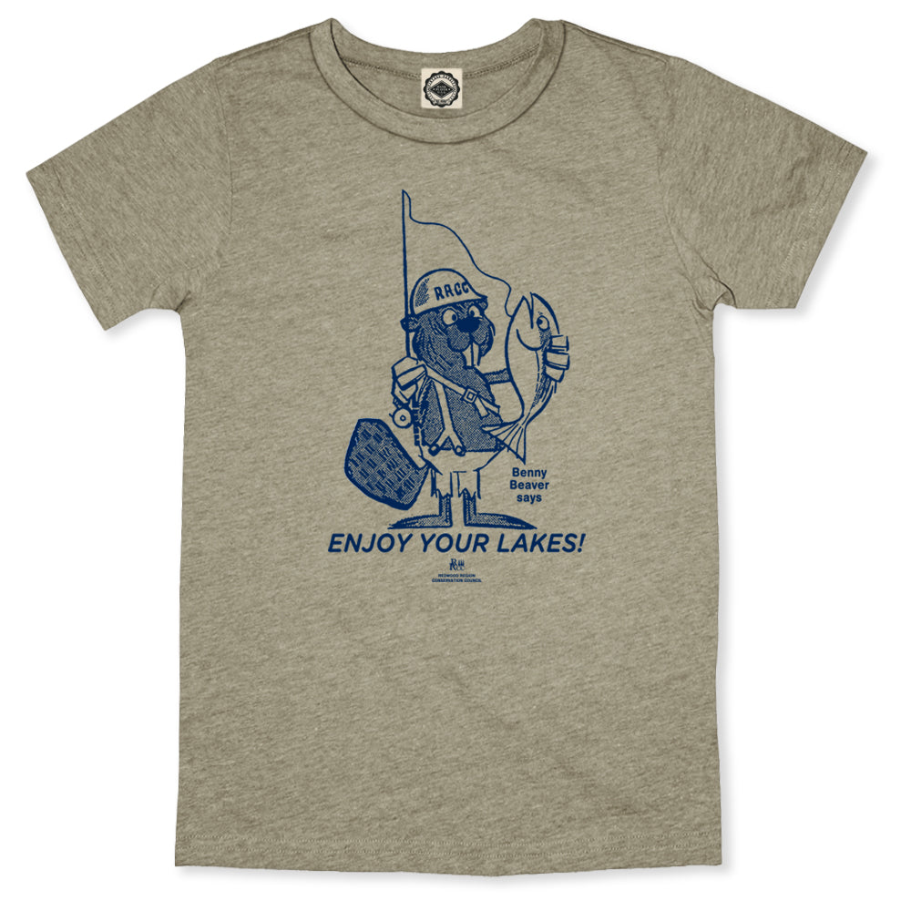 Benny Beaver "Enjoy Your Lakes" Unisex Tee