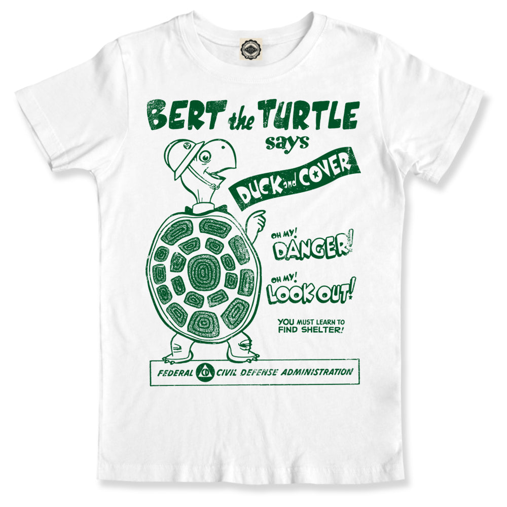 Bert The Turtle "Duck & Cover" Men's Tee
