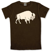 Buffalo/American Bison Men's T-Shirt in Brown