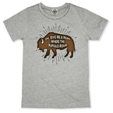 Where The Buffalo Roam Unisex Tee