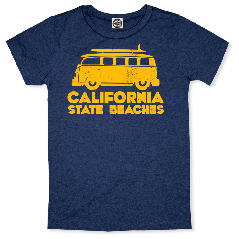 California State Beaches Kid's Tee