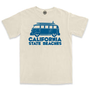 California State Beaches Men's Pigment Dyed Tee