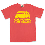 California State Beaches Men's Pigment Dyed Tee