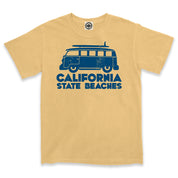 California State Beaches Men's Pigment Dyed Tee