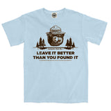 Smokey Bear's Campsite Rule Unisex Pigment Dyed Tee