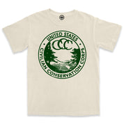 CCC (Civilian Conservation Corps) Men's Pigment Dyed Tee