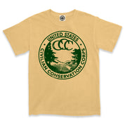 CCC (Civilian Conservation Corps) Men's Pigment Dyed Tee