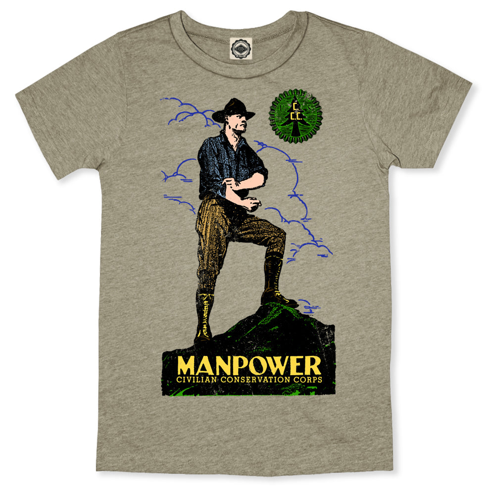 CCC (Civilian Conservation Corps) Manpower Men's Tee