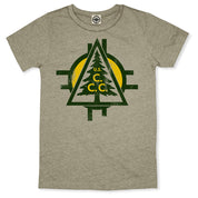 CCC (Civilian Conservation Corps) Tree Logo Women's Boyfriend Tee