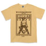 CCC (Civilian Conservation Corps) Woodsmanship Men's Pigment Dyed Tee