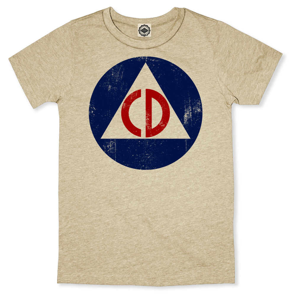 Vintage Civil Defense Logo Men's Tee