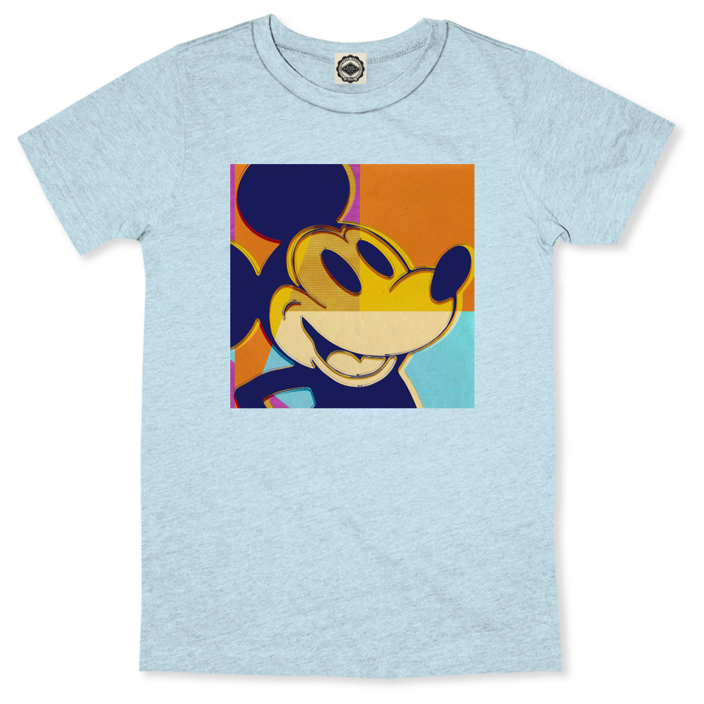 Color Blocked Steamboat Willie Unisex Tee