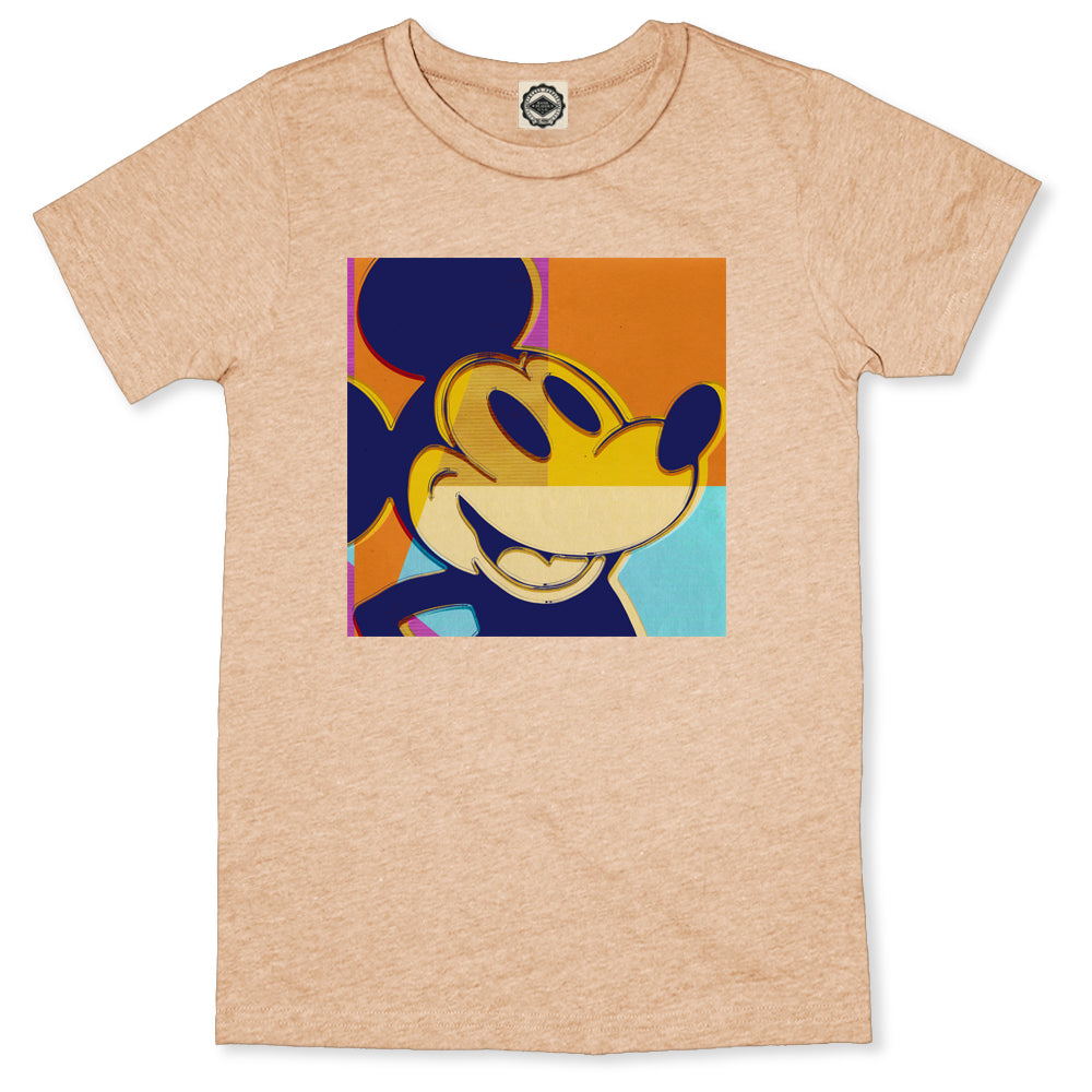 Color Blocked Steamboat Willie Unisex Tee