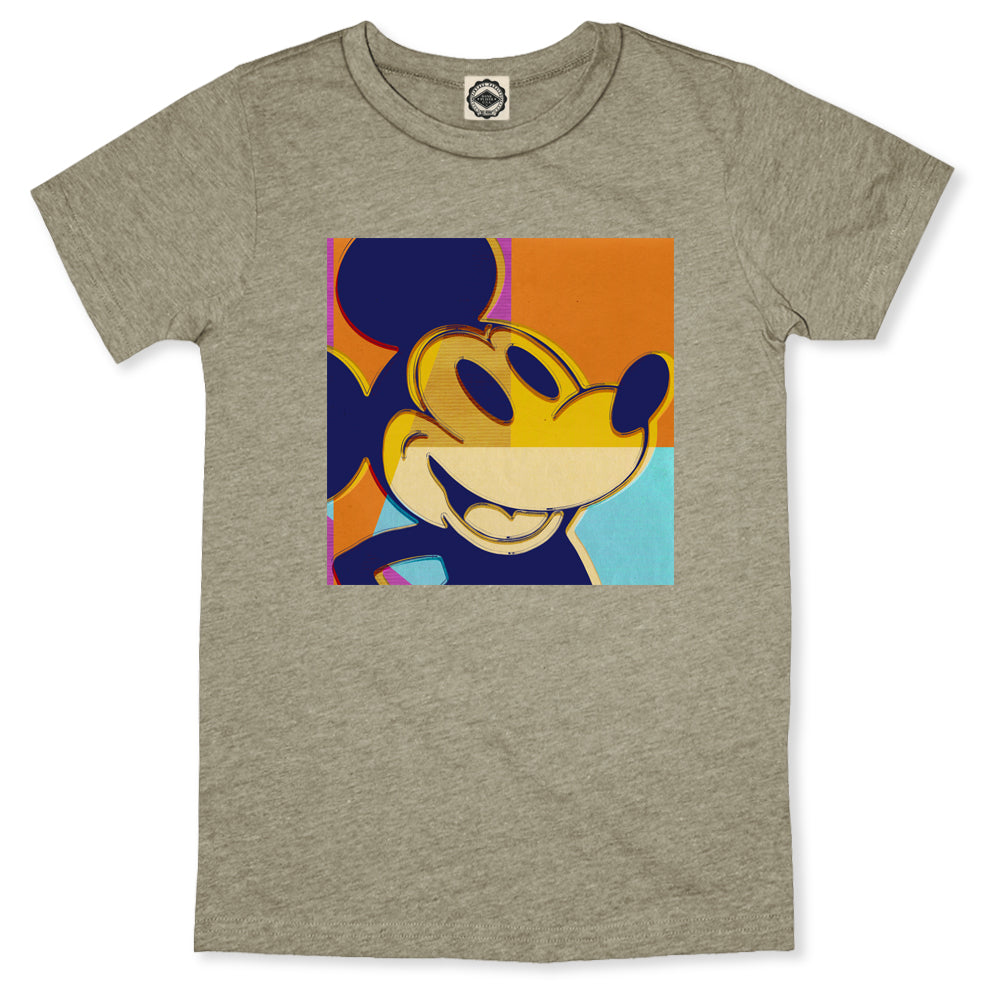 Color Blocked Steamboat Willie Unisex Tee