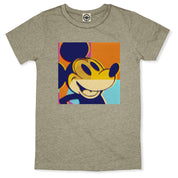 Color Blocked Steamboat Willie Unisex Tee