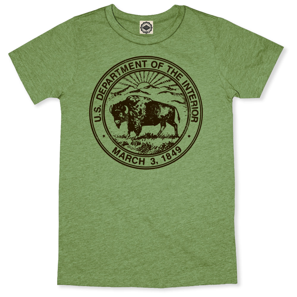 Vintage Department Of The Interior Logo Men's Tee