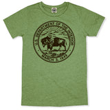 Vintage Department Of The Interior Logo Unisex Tee