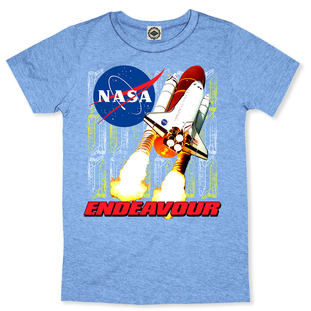NASA Space Shuttle Endeavour Blast Off Kid's Tee