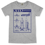 NASA Endeavour Blueprint Toddler Tee