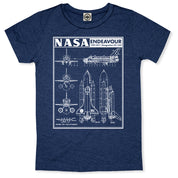 NASA Endeavour Blueprint Toddler Tee