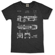 Fire Engine Patent Toddler Tee