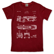 Fire Engine Patent Kid's Tee