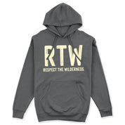 RTW (Respect The Wilderness) Brush Logo Unisex Hoodie