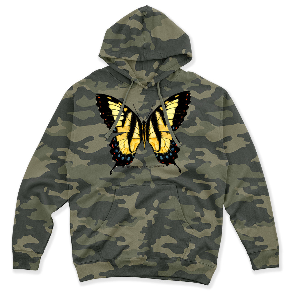 Respect The Wilderness Butterfly Unisex Hoodie