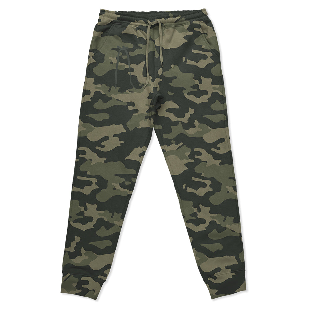 Unisex Go-To Jogger (Camouflage) in Army Camo