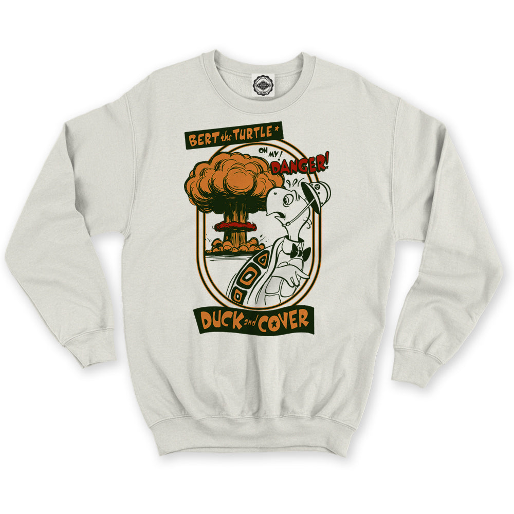 Bert The Turtle "Oh My Danger!" Unisex Crew Sweatshirt