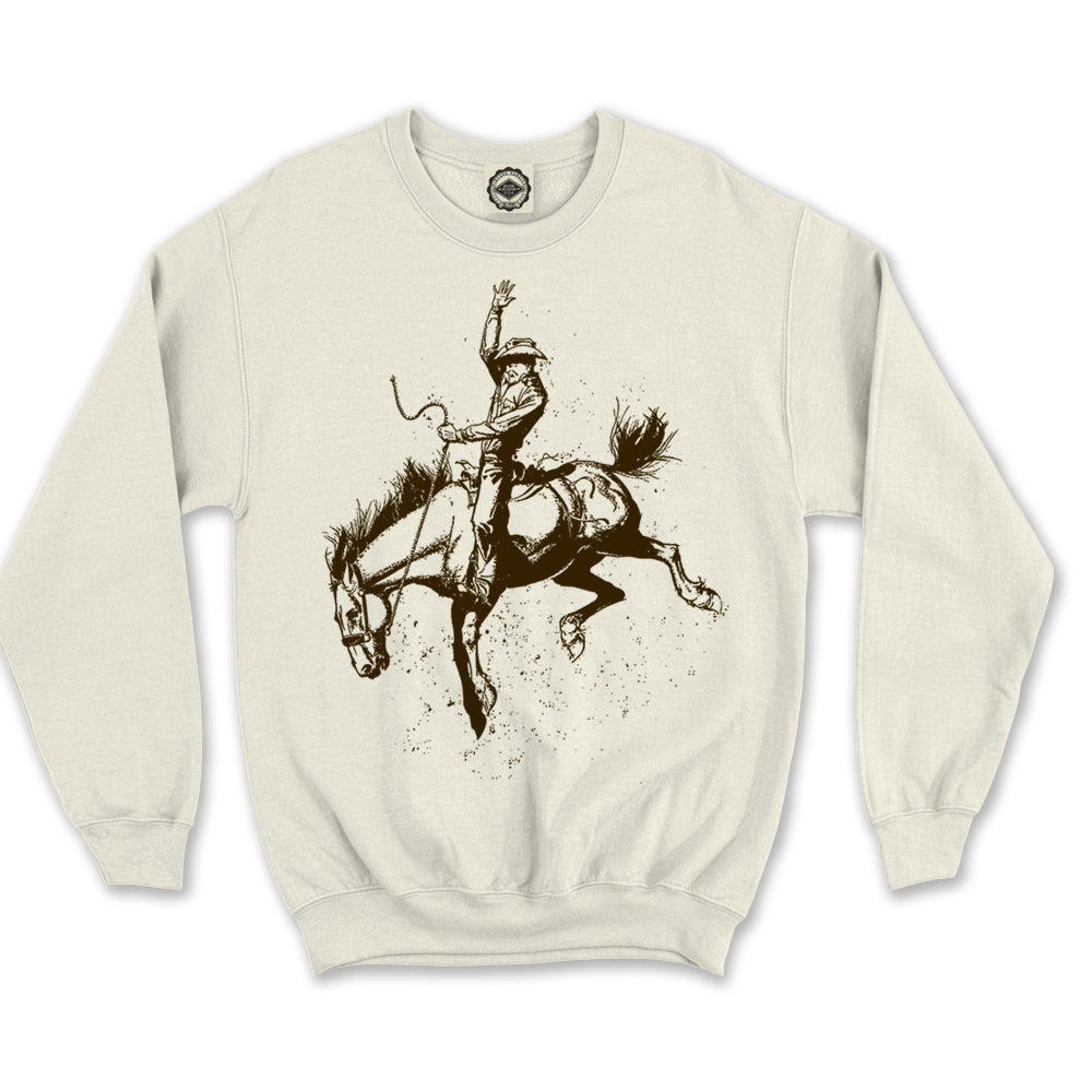 Cowboy Bronco Unisex Crew Sweatshirt