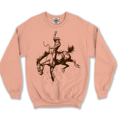 Cowboy Bronco Unisex Crew Sweatshirt