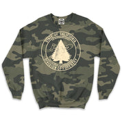 California Division Of Forestry Unisex Crew Sweatshirt (Camouflage)