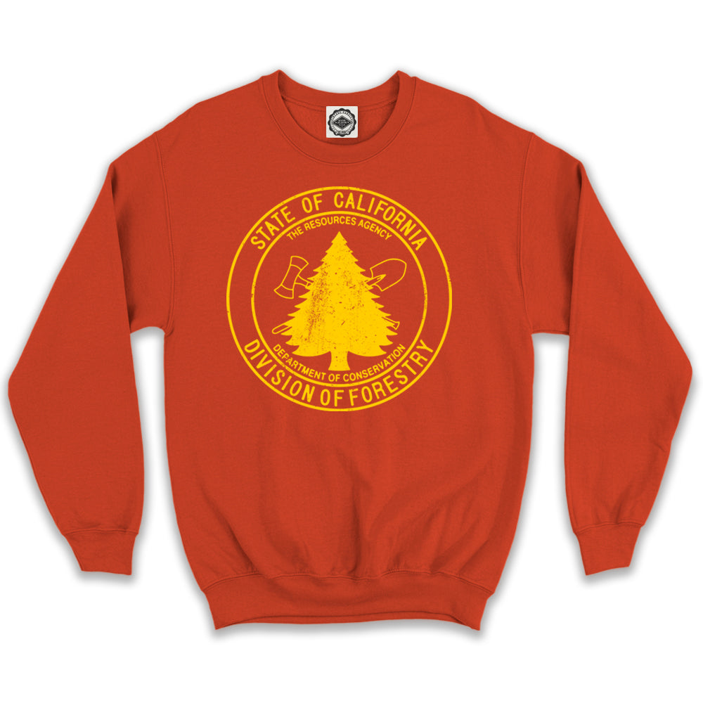 California Division Of Forestry Unisex Crew Sweatshirt