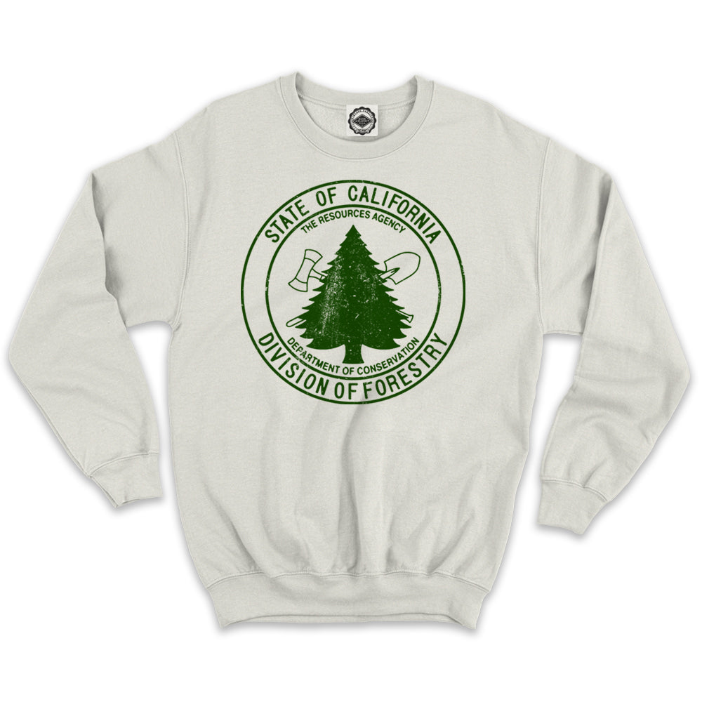 California Division Of Forestry Unisex Crew Sweatshirt