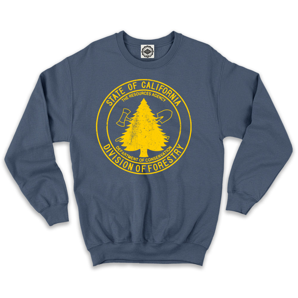 California Division Of Forestry Unisex Crew Sweatshirt
