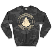 California Division Of Forestry Unisex Crew Sweatshirt (Camouflage)