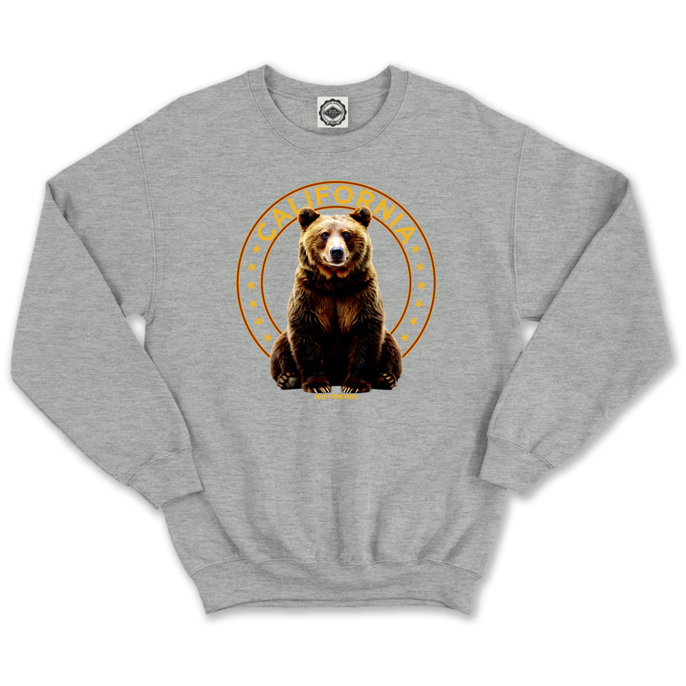 California "No Poking The Bear" Unisex Crew Sweatshirt