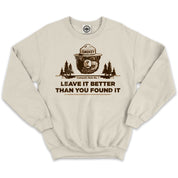 Smokey Bear's Campsite Rule Unisex Crew Sweatshirt