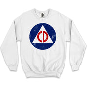 Vintage Civil Defense Unisex Crew Sweatshirt