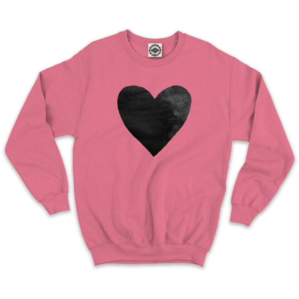 Vintage Heart Unisex Crew Sweatshirt